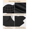 imageHORISUN Bras for Women No Underwire V Neck Scalloped Wireless Push Up Bra with Soft Support Comfort Seamless BralettesBlack