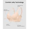 imageHORISUN Comfortable Seamless Full Coverage Bra for Women Wireless Bras with Soft Support Regular and Plus SizeNude