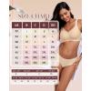 imageHORISUN Seamless Mesh Lace Bras for Women No Underwire Wireless Bras with Support and Lift Full Coverage Deep V BralettesNude