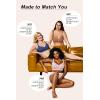 imageHORISUN Wireless Bras for Women Soft Comfortable No Underwire T Shirt Bra Seamless Full Coverage Bras with SupportBrown