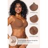imageHORISUN Wireless Bras for Women Soft Comfortable No Underwire T Shirt Bra Seamless Full Coverage Bras with SupportBrown