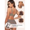 imageHORISUN Wireless Bras for Women Soft Comfortable No Underwire T Shirt Bra Seamless Full Coverage Bras with SupportCoffee