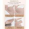 imageHORISUN Womens Bras for Women Wireless Comfort Full Coverage Mesh Breathable Padded No Underwire Support T Shirt BraBasic Coffee