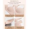 imageHORISUN Womens Bras for Women Wireless Comfort Full Coverage Mesh Breathable Padded No Underwire Support T Shirt BraBasic Coral Pink