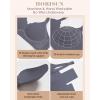 imageHORISUN Womens Bras for Women Wireless Comfort Full Coverage Mesh Breathable Padded No Underwire Support T Shirt BraGrey