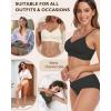 imageHORISUN Womens Comfortable Bra Wireless Padded Full Coverage Support Seamless Bras for WomenBlack