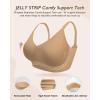 imageHORISUN Womens Comfortable Bra Wireless Padded Full Coverage Support Seamless Bras for WomenCoffee