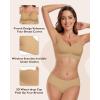 imageHORISUN Womens Comfortable Bra Wireless Padded Full Coverage Support Seamless Bras for WomenCoffee