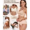 imageHORISUN Womens Comfortable Bra Wireless Padded Full Coverage Support Seamless Bras for WomenNude Pink Complexion