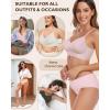 imageHORISUN Womens Comfortable Bra Wireless Padded Full Coverage Support Seamless Bras for WomenVintage Pink