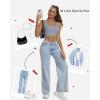 imageHORISUN Womens Sports Bra Longline Padded Wirefree Workout Tops Medium Support Seamless Ribbed Crop Tops Gym Yoga Tank ShirtsMysterious Gray