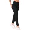 imageHORISUN Workout Sets for Women 2 Piece Outfits Seamless Ribbed Crop Tank Top Sports Bra High Waist Biker Shorts Yoga LeggingsLong Leggings Tanks Black