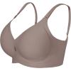 imageHORISUN Womens Wireless Bras No Underwire Push Up Bras Soft Support Comfort Full Coverage Seamless Everyday Bra