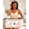 imageHORISUN Full Coverage Bras for Women Smoothing Seamless Wireless Push Up BraNude 3XL