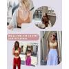 imageHORISUN Womens Bras Comfortable Wireless Push Up Bra Seamless Full Coverage No Underwire Bralettes for Women with SupportCoffee