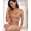 imageHORISUN Womens Wireless Seamless Pullover Bra with Soft Support Vest No Underwire Criss Cross Back T Shirt BraCoffee