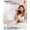imageHORISUN Jelly Bra for Women No Underwire Full Coverage Wireless Support Comfortable Padded Bra with Support and Lift WhiteNude 38A