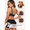imageHORISUN Full Coverage TShirt Bra Seamless Bras for Women Comfortable No Underwire Bralettes Black 2XLP
