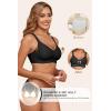 imageHORISUN Full Coverage TShirt Bra Seamless Bras for Women Comfortable No Underwire Bralettes Black 2XLP
