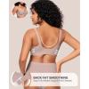 imageHORISUN Comfortable Seamless Full Coverage Bra for Women Wireless Bras with Soft Support Regular and Plus SizeDusty Rose