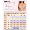 imageHORISUN Wireless Bras for Women Plus Size Full Coverage Supportive Bra Seamless Comfortable Bras for Large BreastsNude